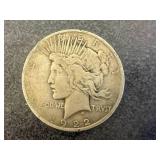 1922 D Peace Dollar