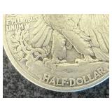 2 1947 Walking Liberty Half Dollars