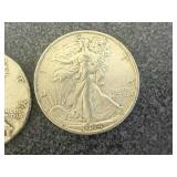 1944 Walking Liberty Half Dollars - 2