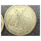 1944 Walking Liberty Half Dollars - 2