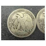 1942 Walking Liberty Half Dollars - 2