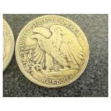 1942 Walking Liberty Half Dollars - 2