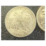 1942 Walking Liberty Half Dollars - 2