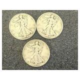 1934 Walking Liberty Half Dollars - 3