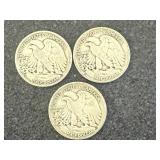 1934 Walking Liberty Half Dollars - 3