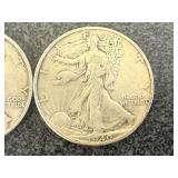 1940 Walking Liberty Half Dollars - 2