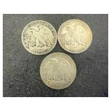 1946 Walking Liberty Half Dollars - 3
