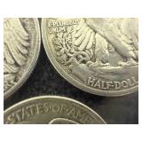 1946 Walking Liberty Half Dollars - 3