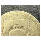 1951 S & 1951 P Franklin Half Dollars