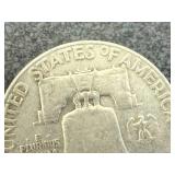 1952 S, D & P Franklin Half Dollars