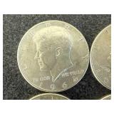 1964 Kennedy Half Dollars - 4