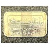 1 Troy Oz .999 Silver Bar