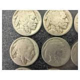 20 Buffalo Nickels