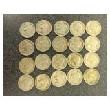 20 Buffalo Nickels