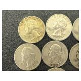 20 Silver Washington Quarters