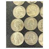 20 Silver Washington Quarters