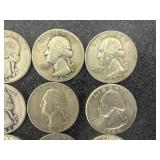 20 Silver Washington Quarters
