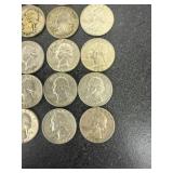 20 Silver Washington Quarters
