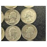 20 Silver Washington Quarters