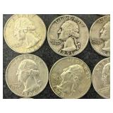 20 Silver Washington Quarters