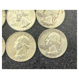 20 Silver Washington Quarters