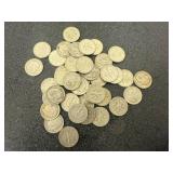 40 Silver Roosevelt Dimes