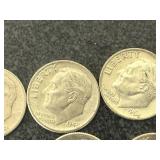 40 Silver Roosevelt Dimes