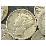 20 Mercury Dimes
