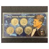 John F Kennedy Half Dollar Collection 1965-1969