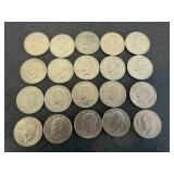 20 Ike Dollar Coins
