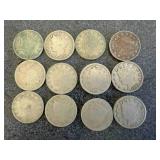 12 Liberty Head V Nickels