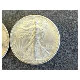 1943 Walking Liberty Half Dollars