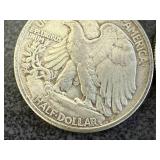 1943 Walking Liberty Half Dollars
