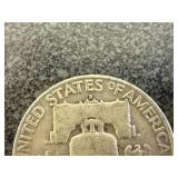 2 1954 Franklin Half Dollars