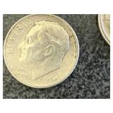 40 Roosevelt Silver Dimes