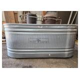 LARGE Galvanized Steel Water Trough