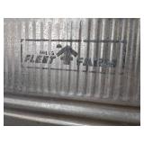 LARGE Galvanized Steel Water Trough
