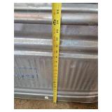 LARGE Galvanized Steel Water Trough