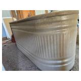 LARGE Galvanized Steel Water Trough