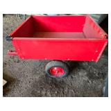 Nice Condition Steel Lawn Trailer