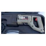 Working PORTER CABLE Tiger Reciprocating Saw w/Case