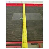 Adjustable Height Rolling Metal Shop Work Station Table w/Cabinet