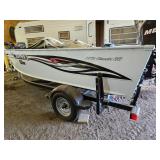 Phenomenal Condition LUND 2008 60th Anniversary 1775 Classic SS Fishing Boat w/75hp Mercury Motor