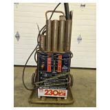 Working Montgomery Ward POWR KRAFT 230Amp AC Arc Welder