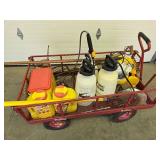 Excellent LARGE Northern Tool Utility Cart Full of Lawn/Garden Tools & Supples