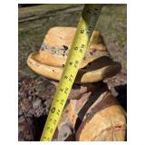 Heavy Vintage Concrete Yard/ Garden Statue - Boy Fishing