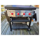 Working CAMP CHEF Flat Top Grill w/Propane Tank