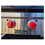 Working CAMP CHEF Flat Top Grill w/Propane Tank
