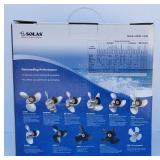 Brand New SOLAS AMITA 3 Aluminum Boat Propellor for Mercury Outboards