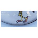 Vintage 12" Jumbo Dial Outdoor Thermometer w/Rooster